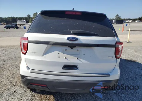 2019 Ford Explorer Police Interceptor из США, поврежденный, VIN 1FM5K8AR6KGB22427